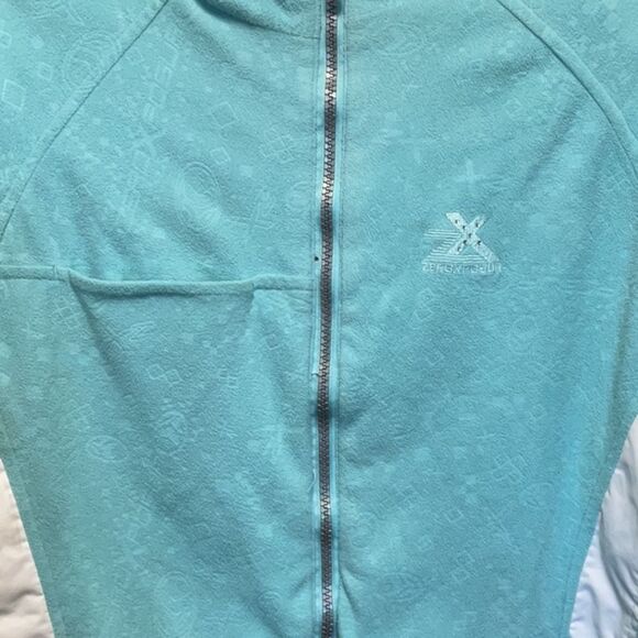 ZeroXposur Girls L Jacket Brown White Blue Coffeebean Reversible Coat Polyester - Picture 6 of 11